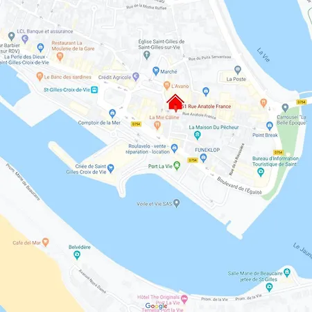 Maison De 2 A Gilles Croix De Vie A 300 M De La Avec Terrasse Amenagee Et Wifi *